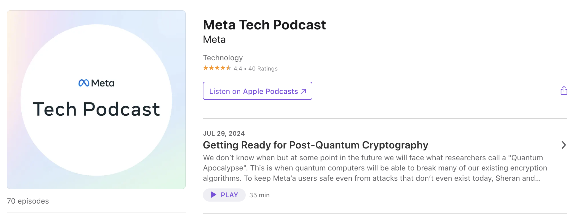 Meta Podcast