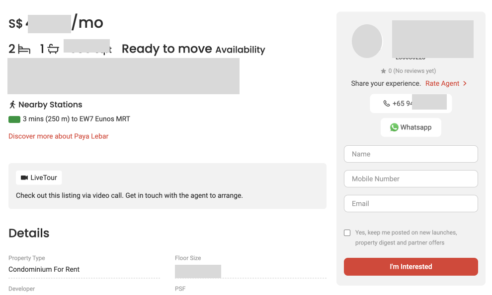 PropertyGuru Website