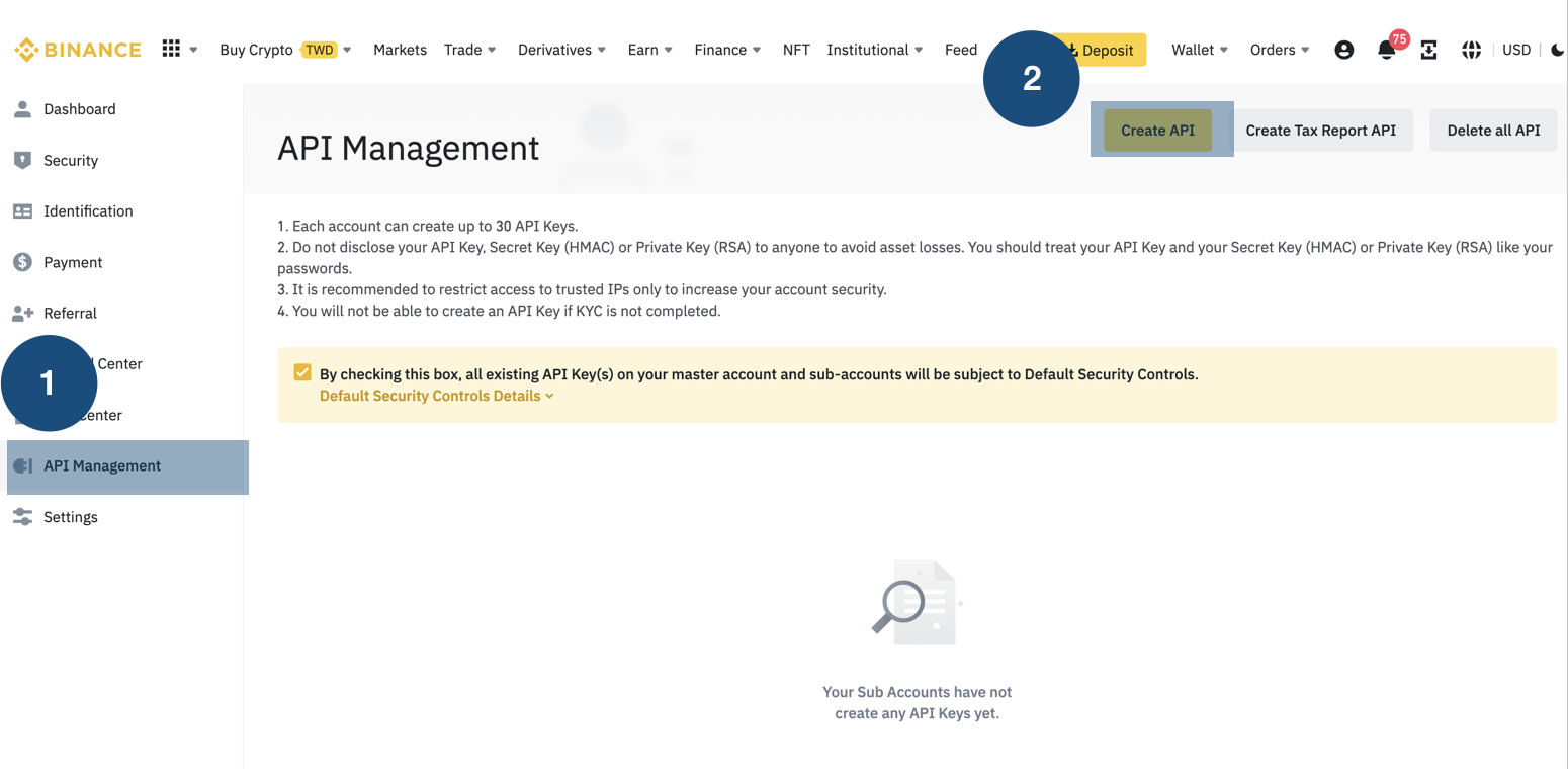 Binance Create Token 1