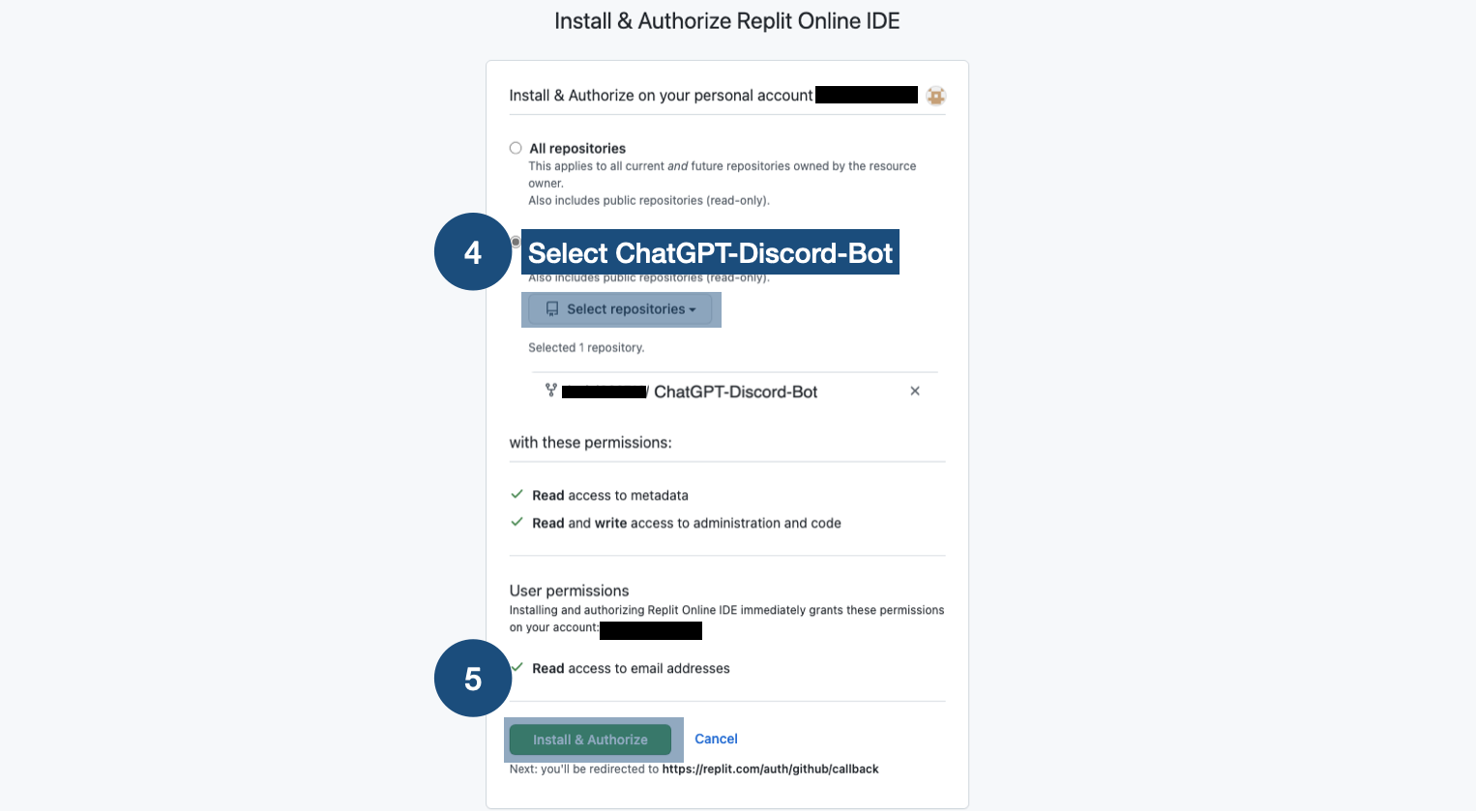 Replit Deploy Step 3