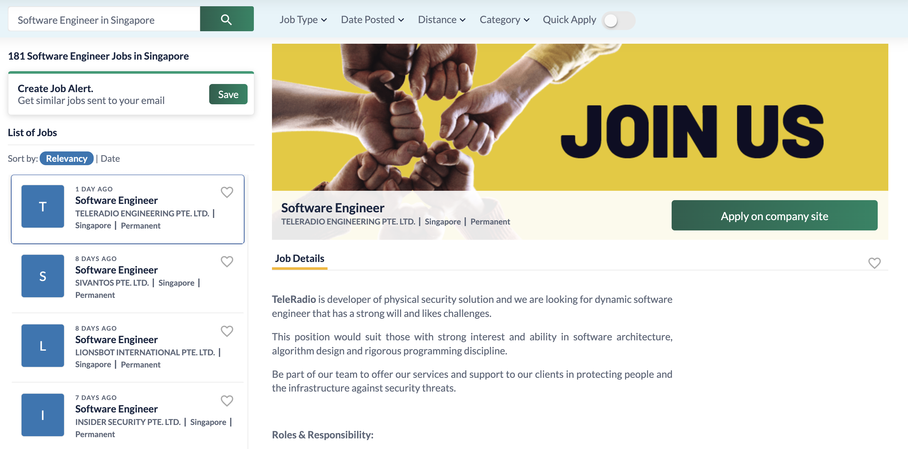 Jonscentral 新鲜人职缺专区